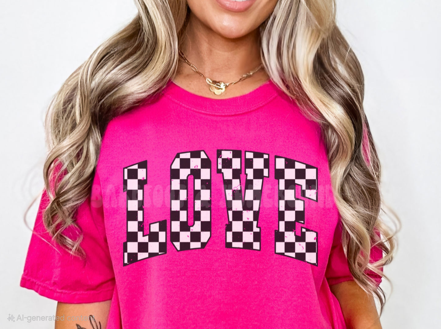 Checkered LOVE