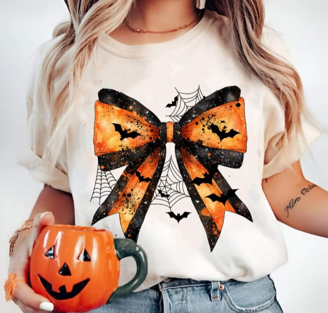 Halloween Bat Bow Coquette