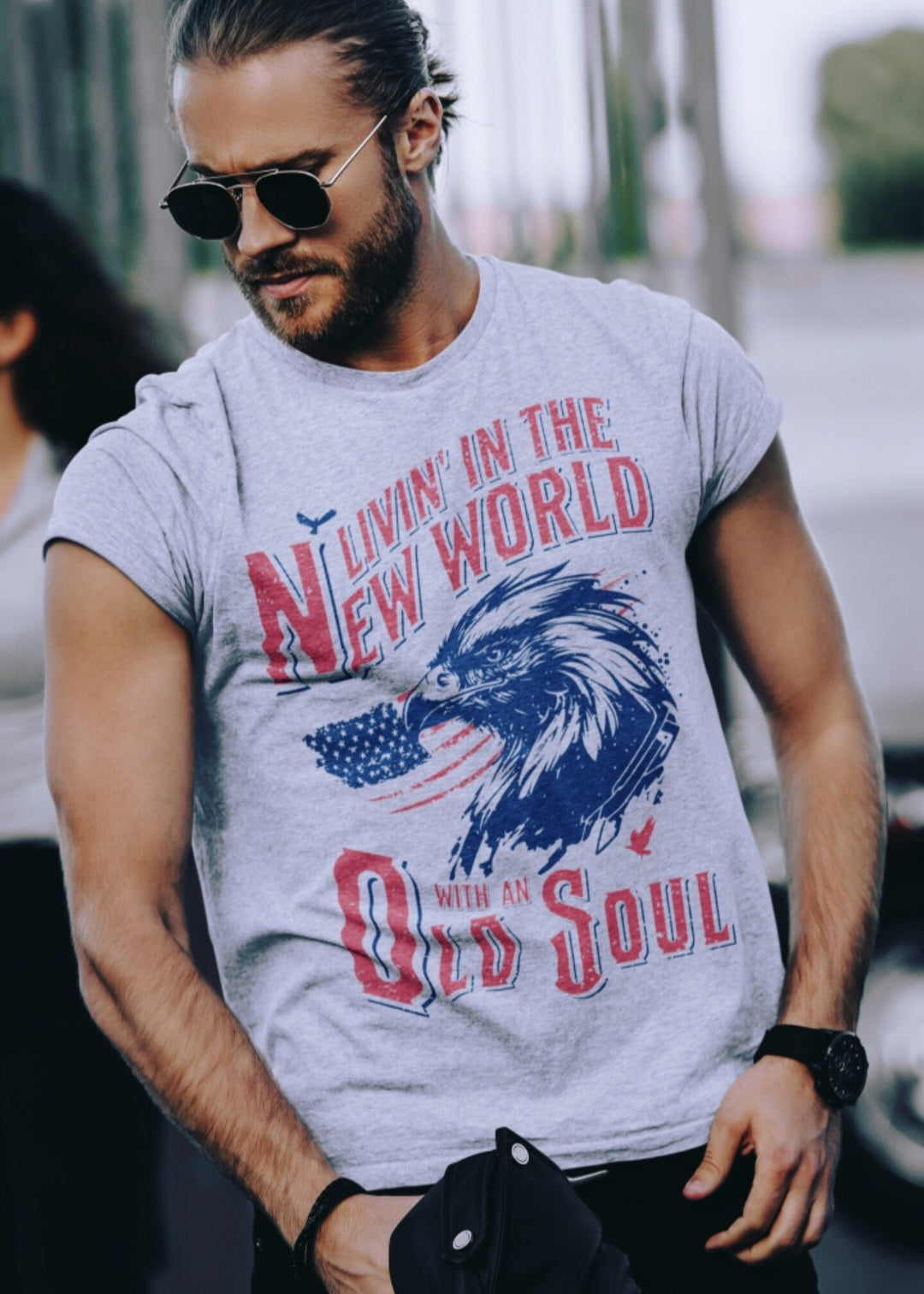 New world, old soul tee