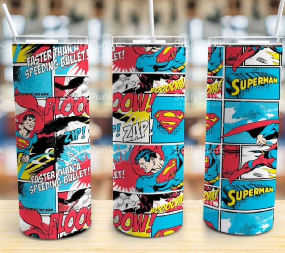 Super Man Tumbler