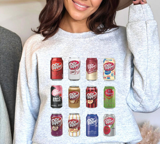 Dr pepper lovers crewneck sweatshirt or tee