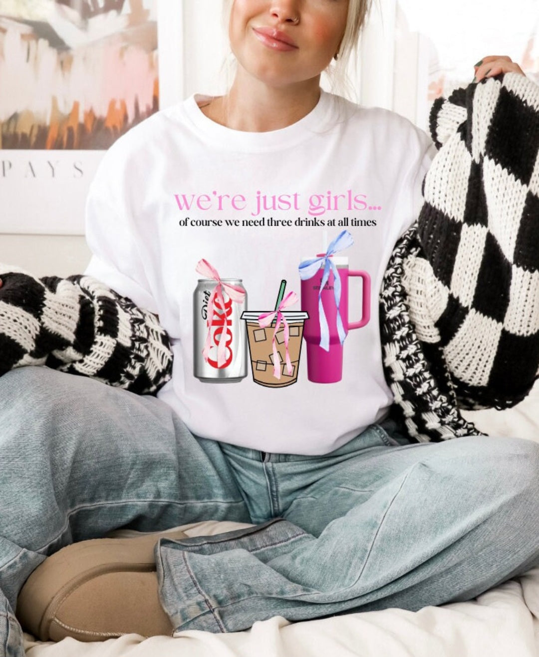 Were just girls.. Diet Coke Tee