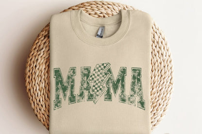 MAMA lightning bolt Tee-sweatshirt