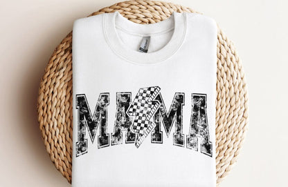 MAMA lightning bolt Tee-sweatshirt