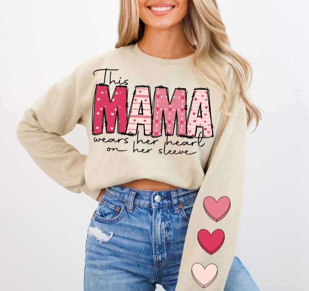 Custom Mama Sweatshirt