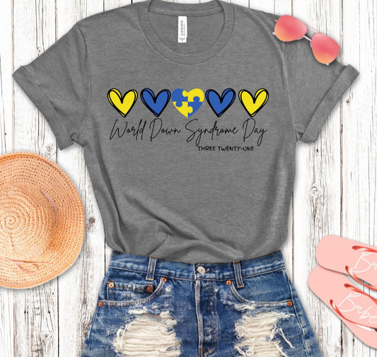 World down syndrome day Tee