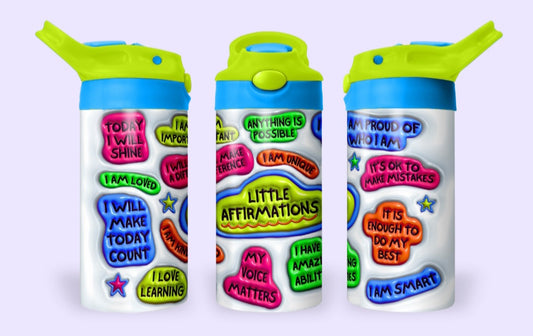 Positive Affirmations Youth Tumbler