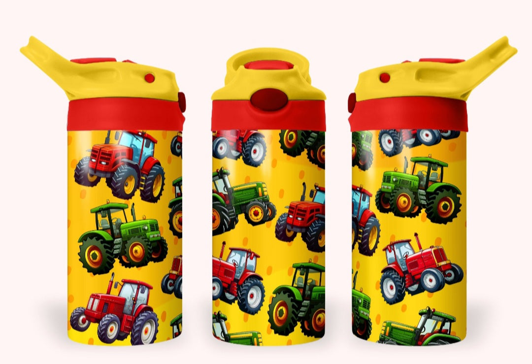 Tractor youth tumbler