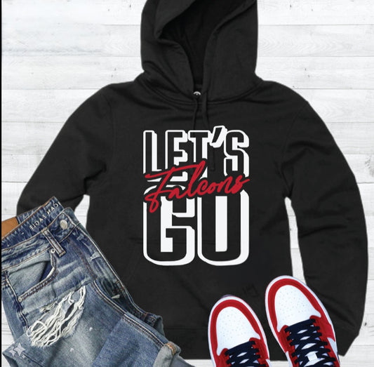 Let's Go Falcons Hoodie