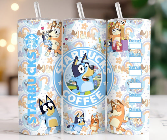 Starbucks bluey tumbler