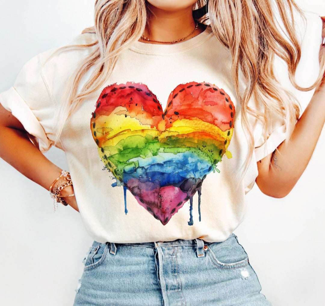 Drippy Pride Heart