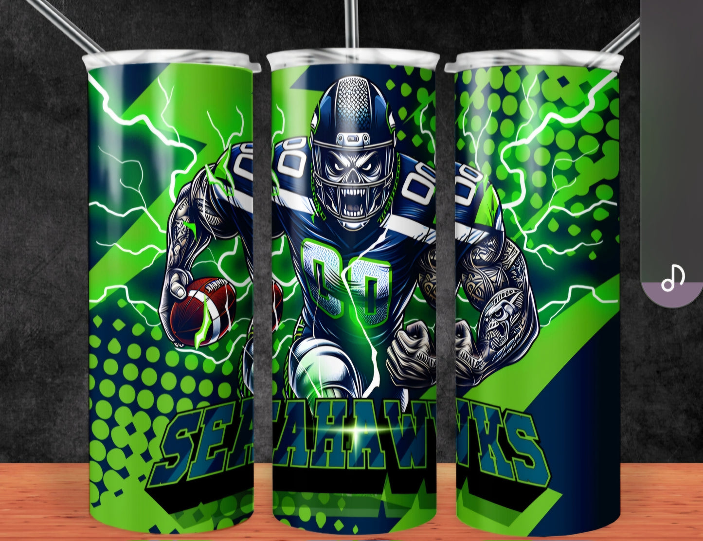 Seattle Seahawks tumblers